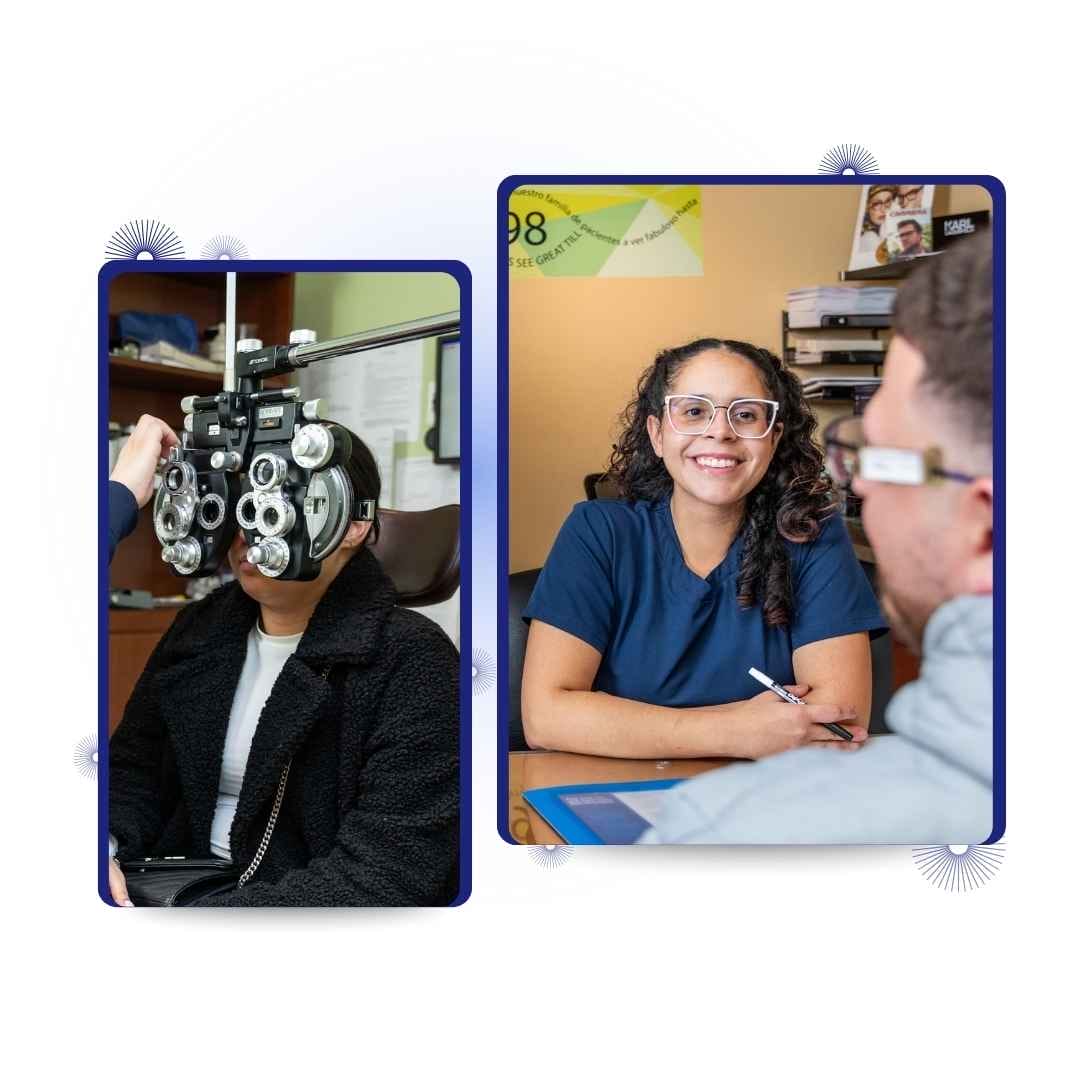 ¿Qué son los lentes de contacto?