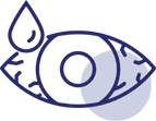 Dry eye treatment icon